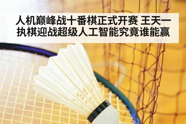 人机巅峰战十番棋正式开赛 王天一执棋迎战超级人工智能究竟谁能赢